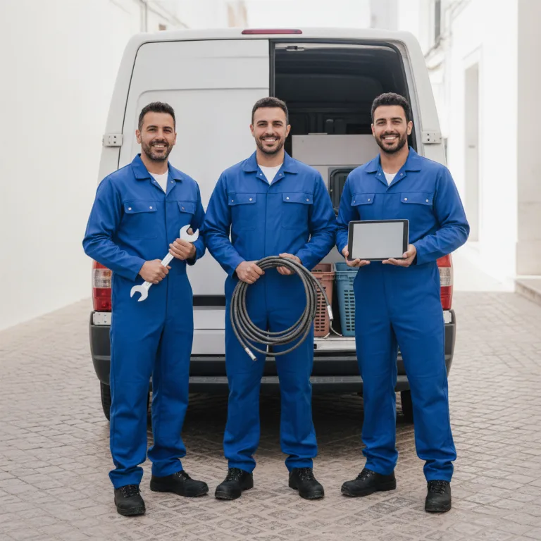Lavandería Industrial equipo en Huelva